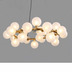 Đèn chùm 25 bóng Bubble Round | Flos