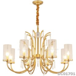 Đèn chùm trang trí nội thất phong cách Châu âu hiện đại DC01701