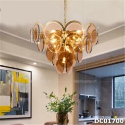 Đèn chùm pha lê trang trí nội thất phong cách hiện đại DC01700