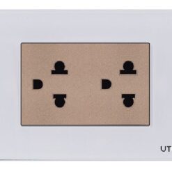 Q120-Bộ ổ cắm đôi US