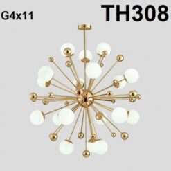 Đèn thả hình hoa nghệ thuật TH308