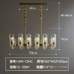 Đèn thả bàn ăn DT01/12